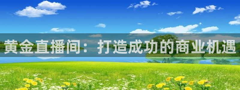 看球吧直播 在线观看：黄金直播间：打造成功的商业机遇